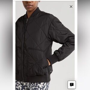 ZELLA quilted aviator jacket NWOT
